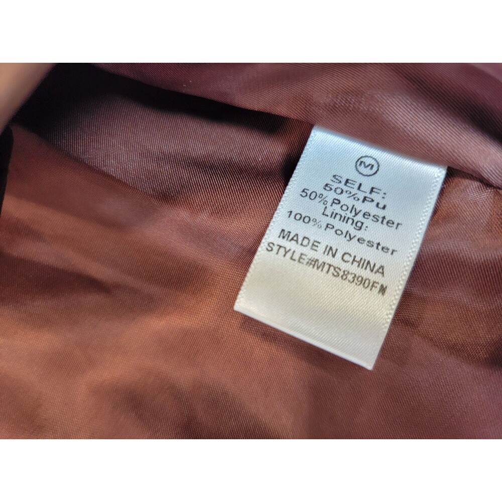 Fashion Nova Women’s Brown Snakeskin Faux Leather Cropped Blazer Jacket Size M - Picture 12 of 12